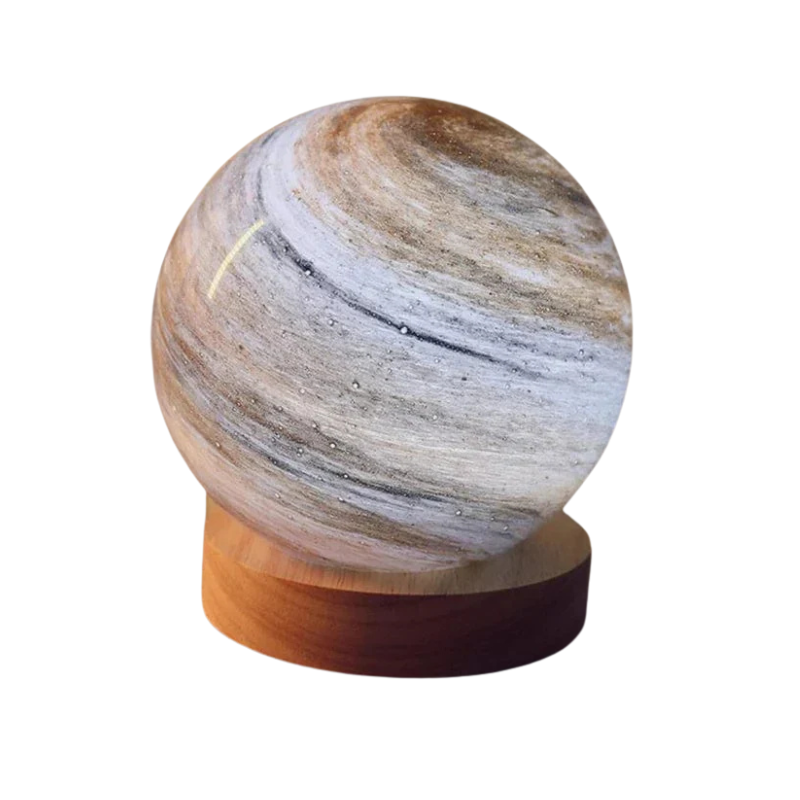 Dimbar USB-månlampa med konstnärlig design