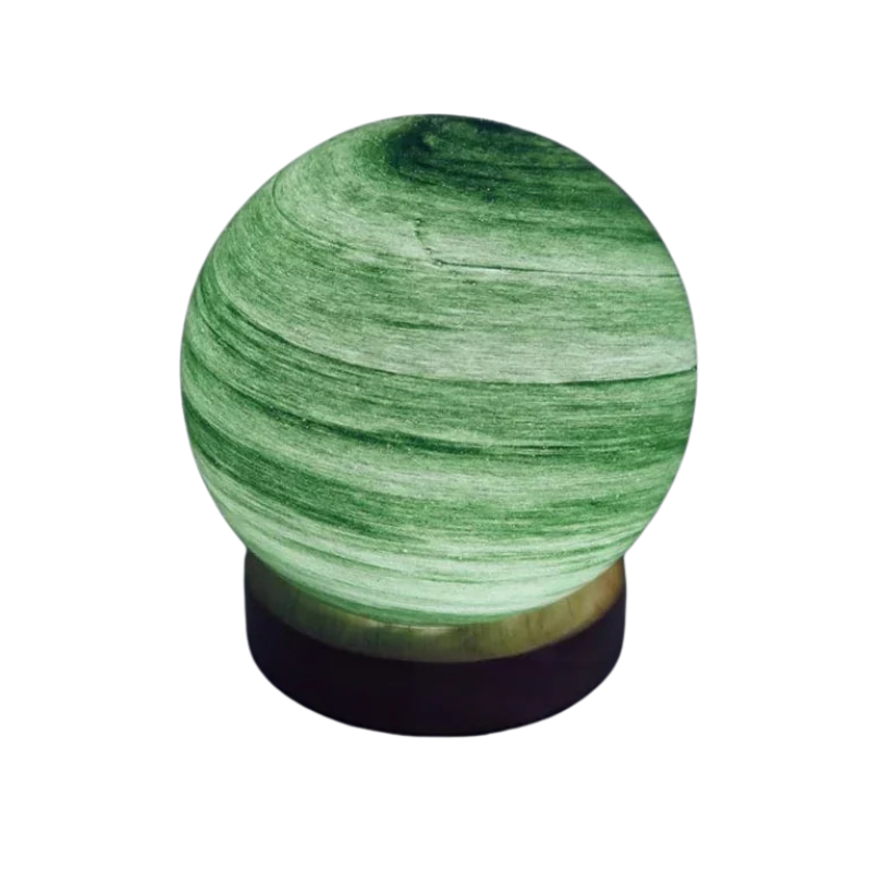 Dimbar USB-månlampa med konstnärlig design