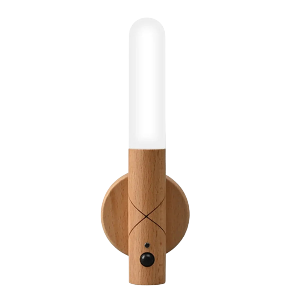 Mångsidig LED-bordslampa med magnetisk bas och rörelsesensor
