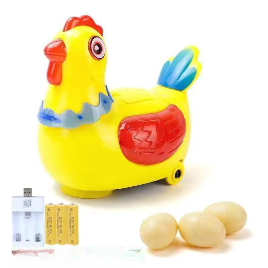 Musikkyckling som värper ägg