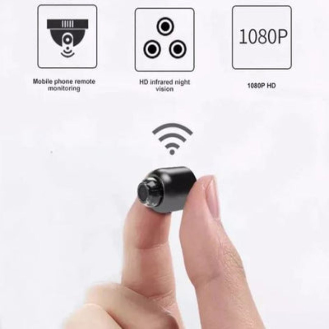 Dold WiFi-kamera (1080P) – Trådlös Babyövervakning