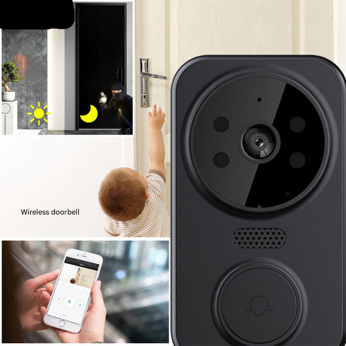 Smart Wi-Fi-dörrklocka med kamera – Säkerhet med stil