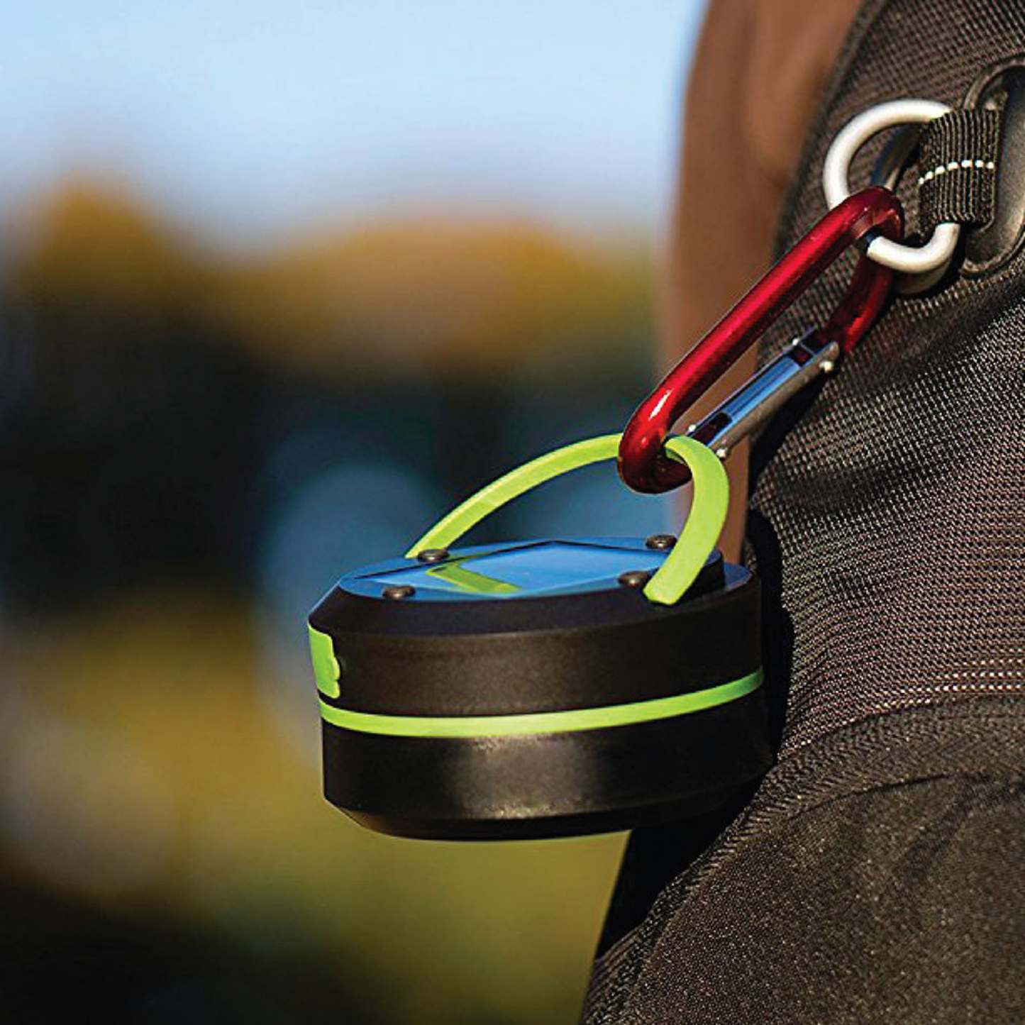 Solcelledrevet, Vandafvisende Campinglampe med Lang Batteritid