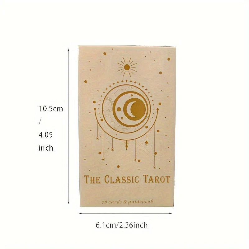 78-Kort Traditionelt Tarotkort Sæt