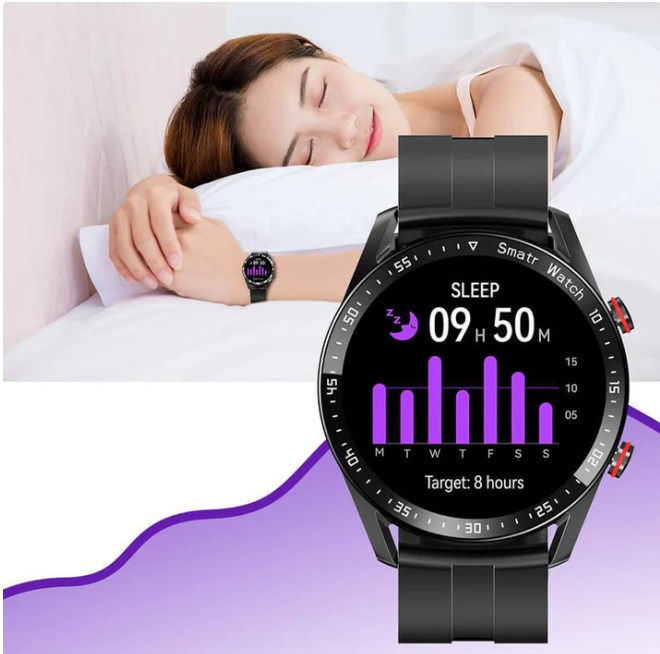 Smartwatch til mænd med sundhedsovervågning og vandtæt design