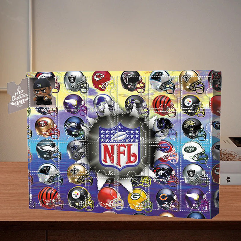 NFL Julekalender med 24 Gaver – GridironTematiseret