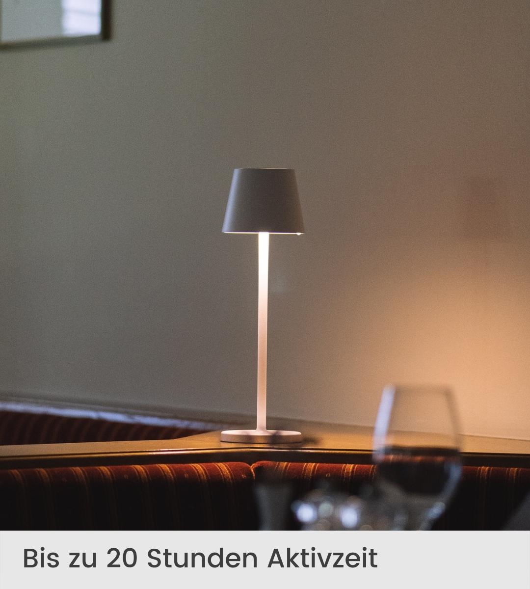 Trådløs LED lampe sæt, 48 lysdioder, berøringsdæmpning, 5200mAh, aluminium
