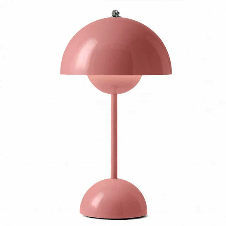 Nordisk Bordslampa i Svampform – Justerbar Ljusstyrka