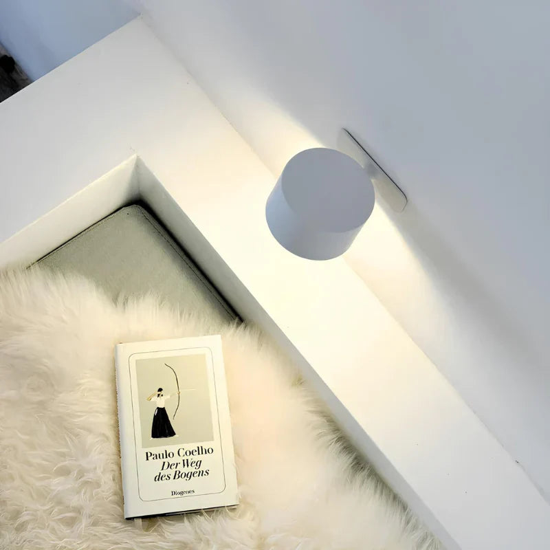 Trådlös magnetisk vägglampa med justerbart LED-ljus