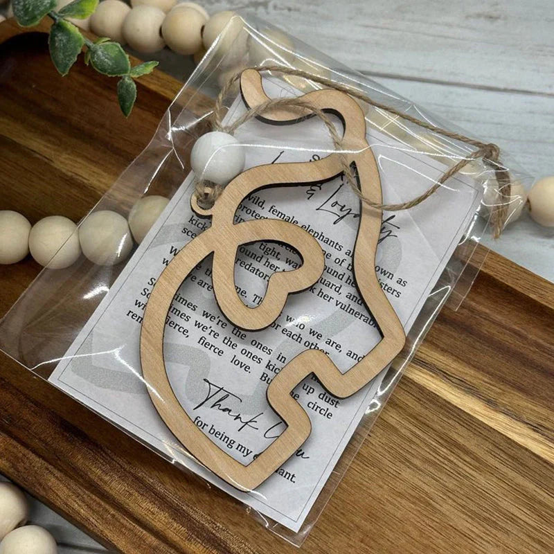 Elefant Ornament til Venskab