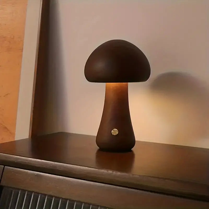 Mushroom Bordlampe – Elegant Belysning til Dit Hjem