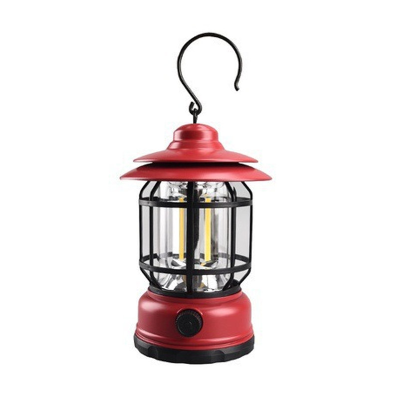 Retro campinglampa med 360° LED och magnetisk montering