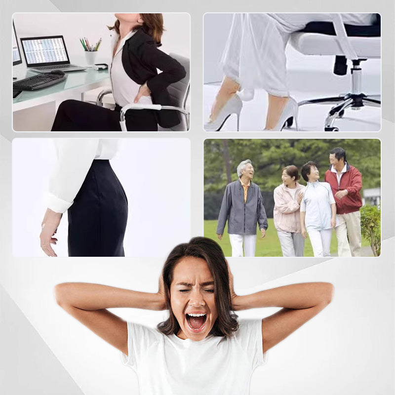 Komfortabel fodmassageapparat i robust harpiks til hjemmet og kontoret