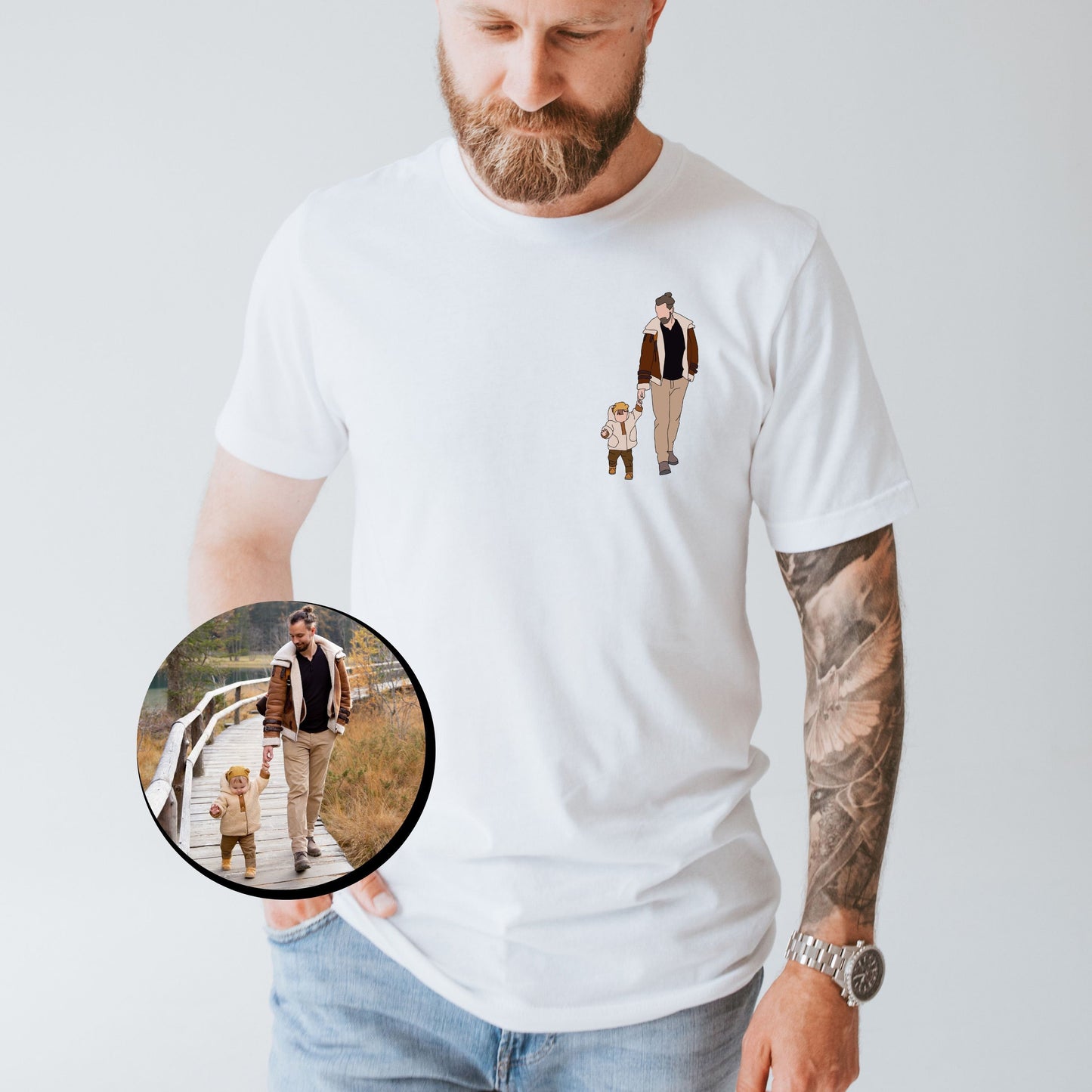 Vackra minnen med pappa – Bär dem med stil.