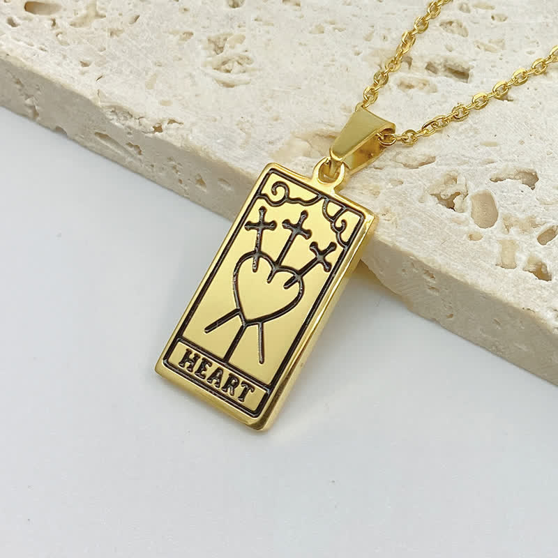 Vintage Tarot Kort Pendant – Lykkeamulet