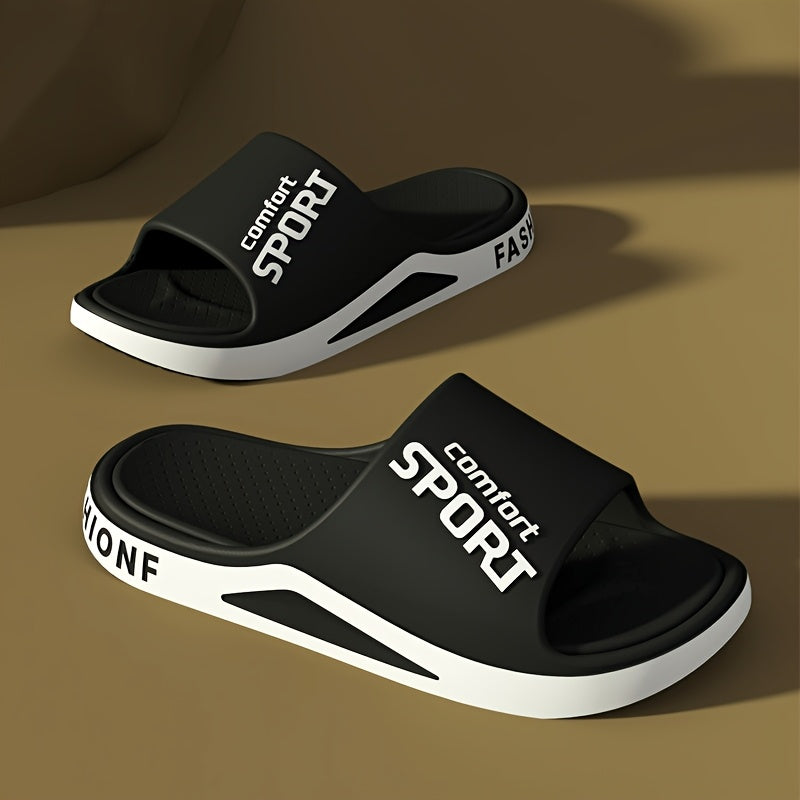 Letvægts unisex sportssandaler med komfortabelt slip-on design