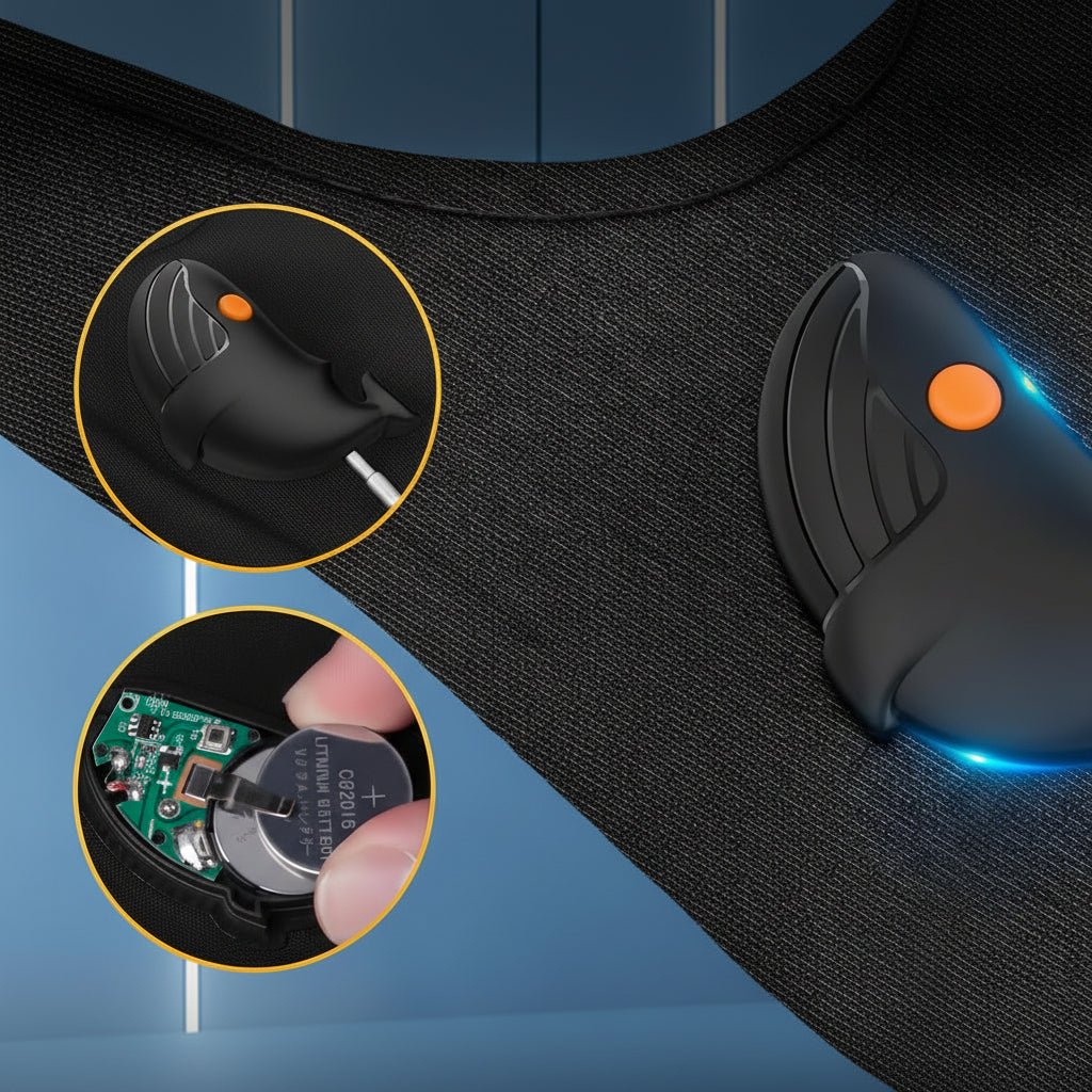 LED-handskar med utbytbara batterier – Händer fria belysning