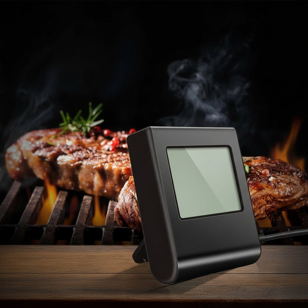 Digital kötttermometer med precisionssond för perfekt matlagning