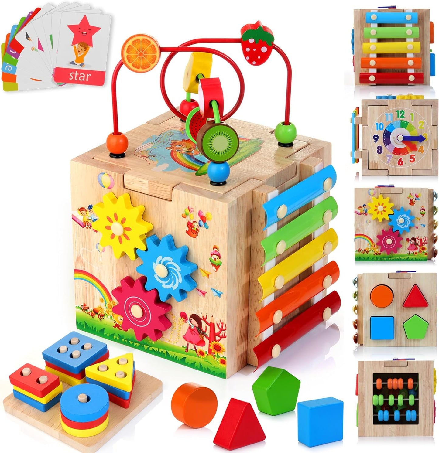 Montessori Kube 8 i 1 – Legesystem