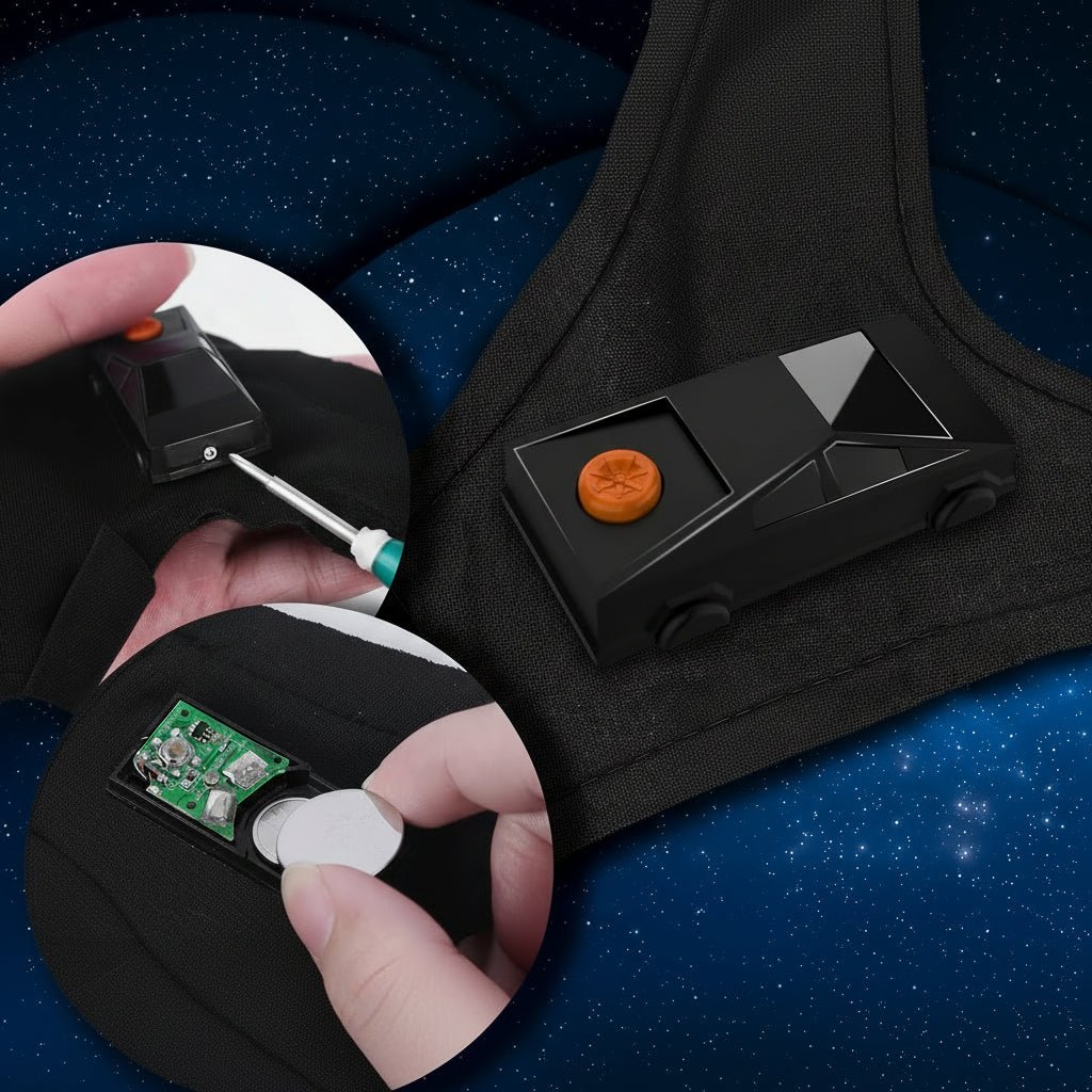 LED-handskar med utbytbara batterier – Händer fria belysning