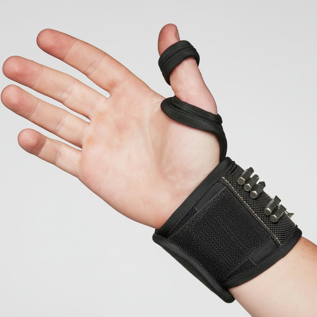 Magnetisk Armbånd til Værktøj - Komfortabelt og Justerbart