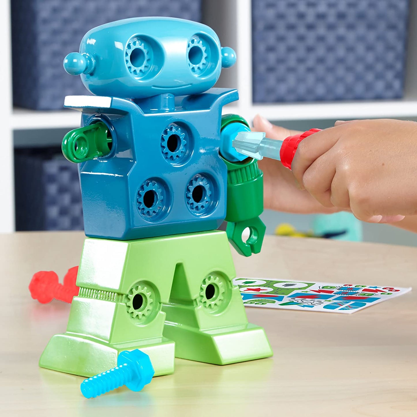 Robotar Lego-leksaker för barn, att lära sig genom ingenjörskonst
