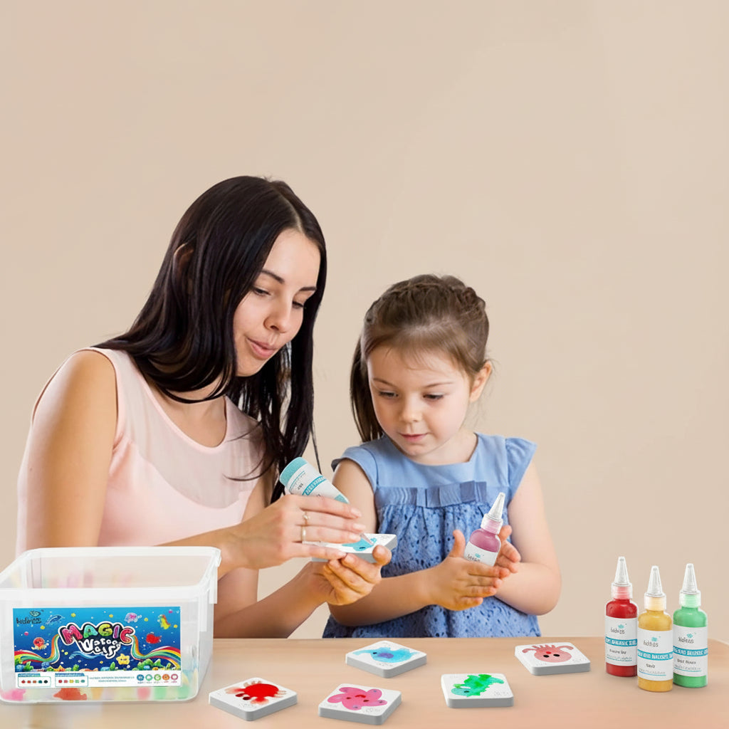 Kreativt Havdjurs-DIY-set för Barn – Lär dig och Lek med Aqua Gel
