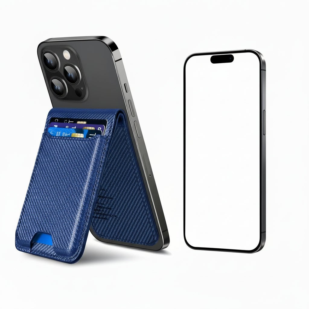 Magnetisk iPhone-plånbok med Hitta: Säker och praktisk