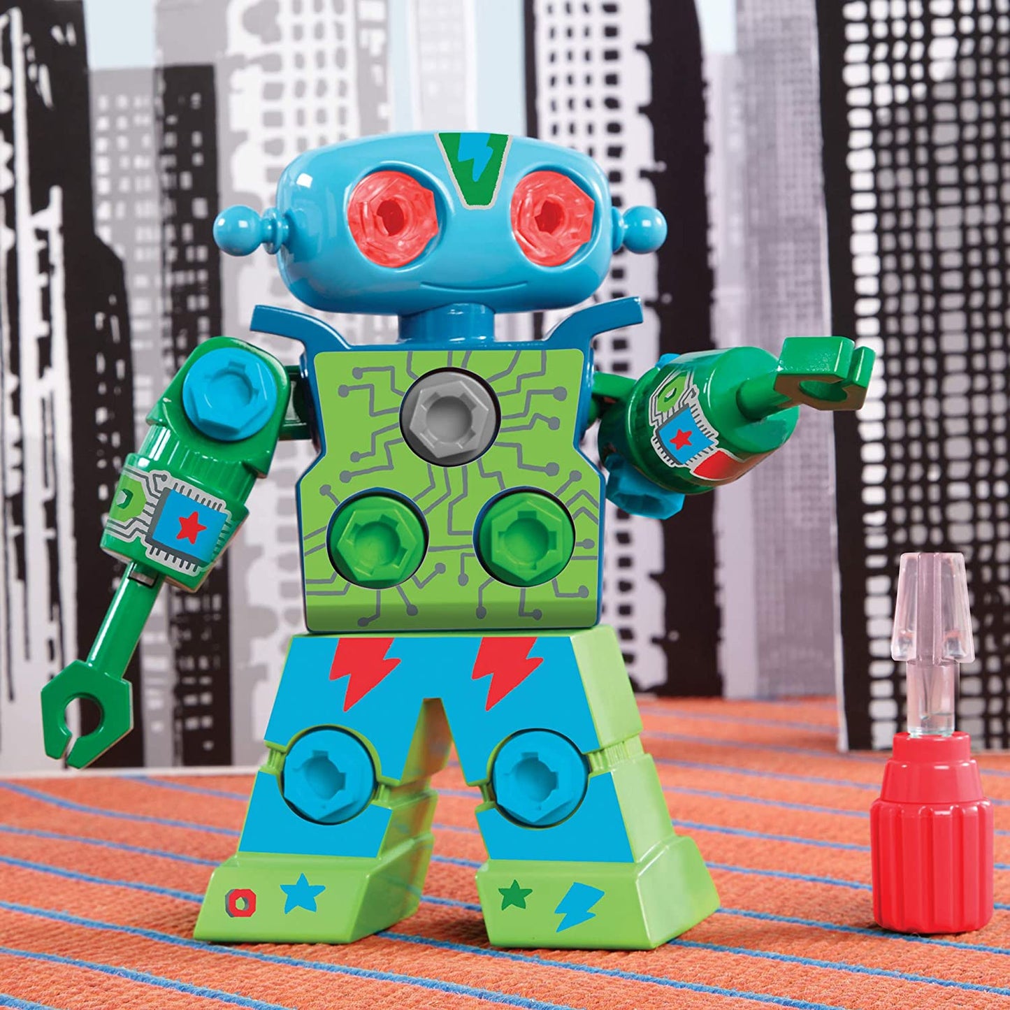 Robotar Lego-leksaker för barn, att lära sig genom ingenjörskonst