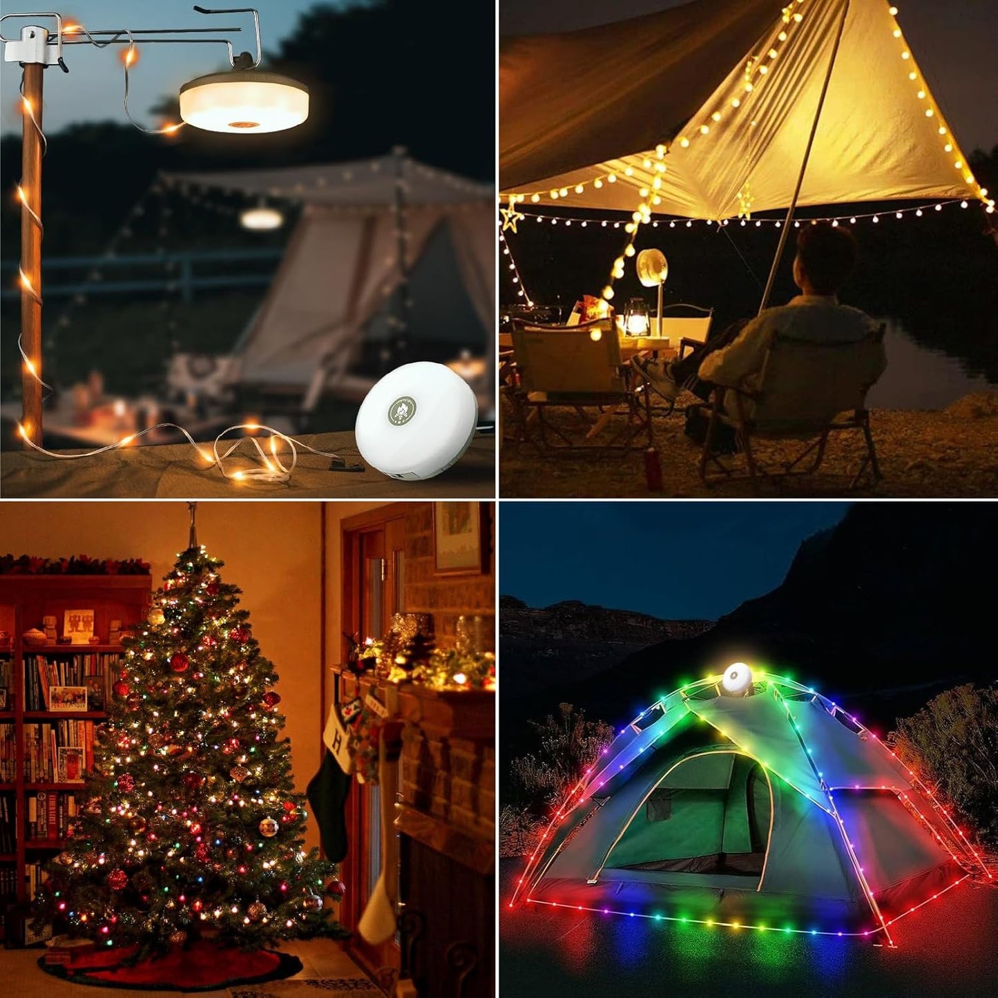 Bärbar LED-campinglampa - Långvarig och robust ljuskälla