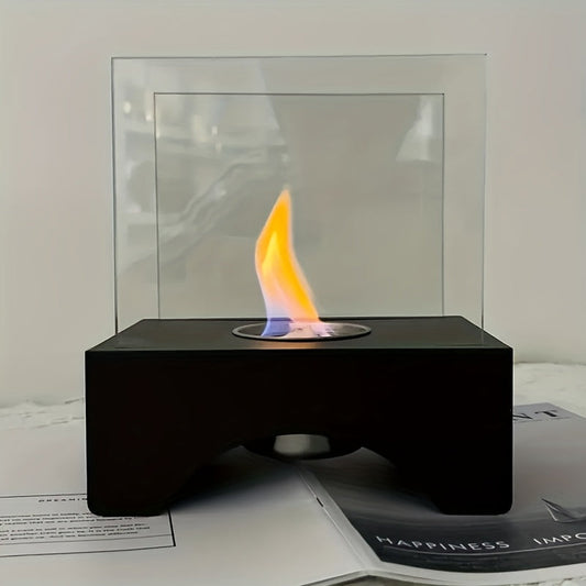 Bærbar Bioethanol Pejs – Ægte Flammer Uden Røg
