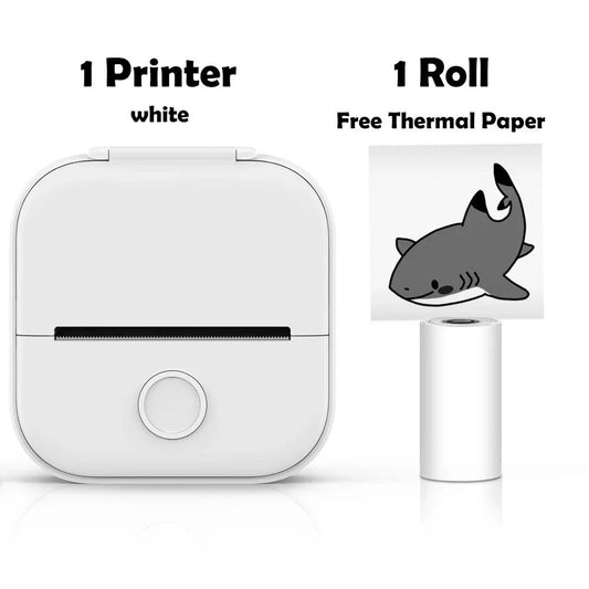 Oplev Øjeblikkelig Fotoudskrivning med Bærbar Mini Printer