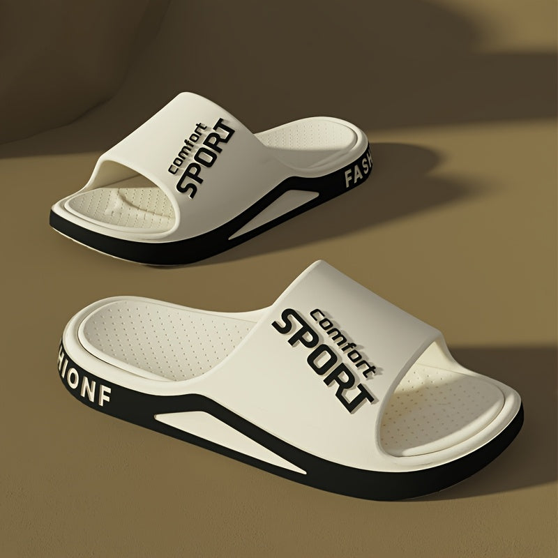 Letvægts unisex sportssandaler med komfortabelt slip-on design
