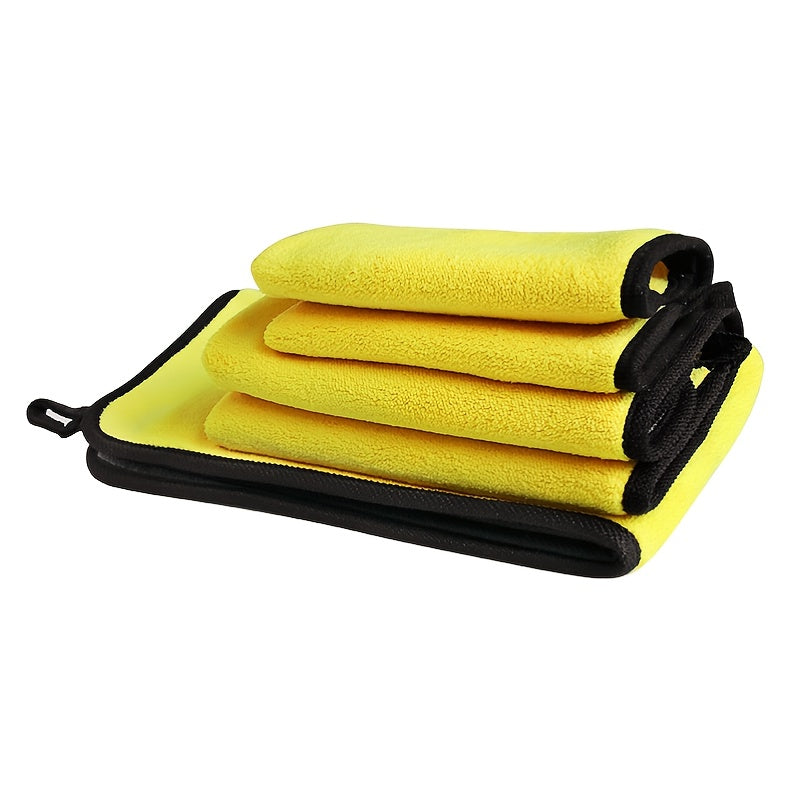 Sublim Toalla til Bilvask i Blød Mikrofiber – Dubbeltsidet og Absorberende