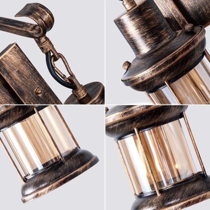 Klassisk Væglampe med Glas - Tidløs Elegance og Funktionalitet