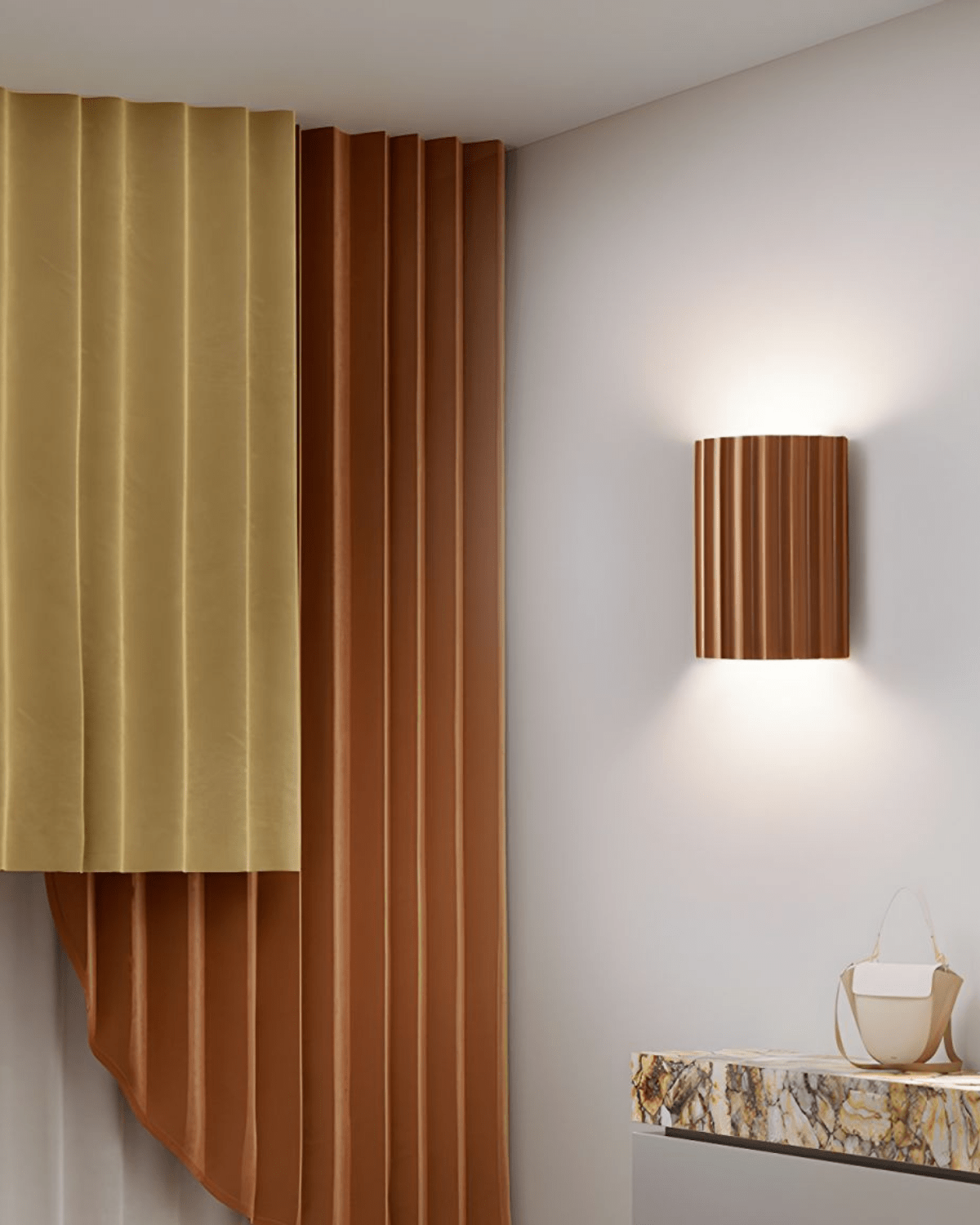 Væglampe med Justerbar LED: Stilren og Energibesparende