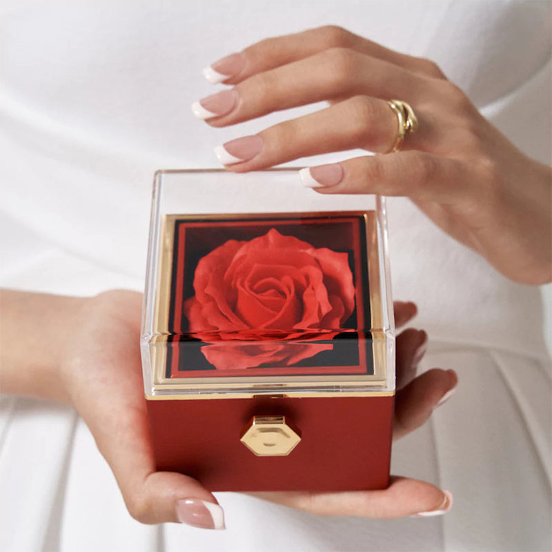 Eternal Rose Box – Elegant Opbevaring af Kunstige Roser