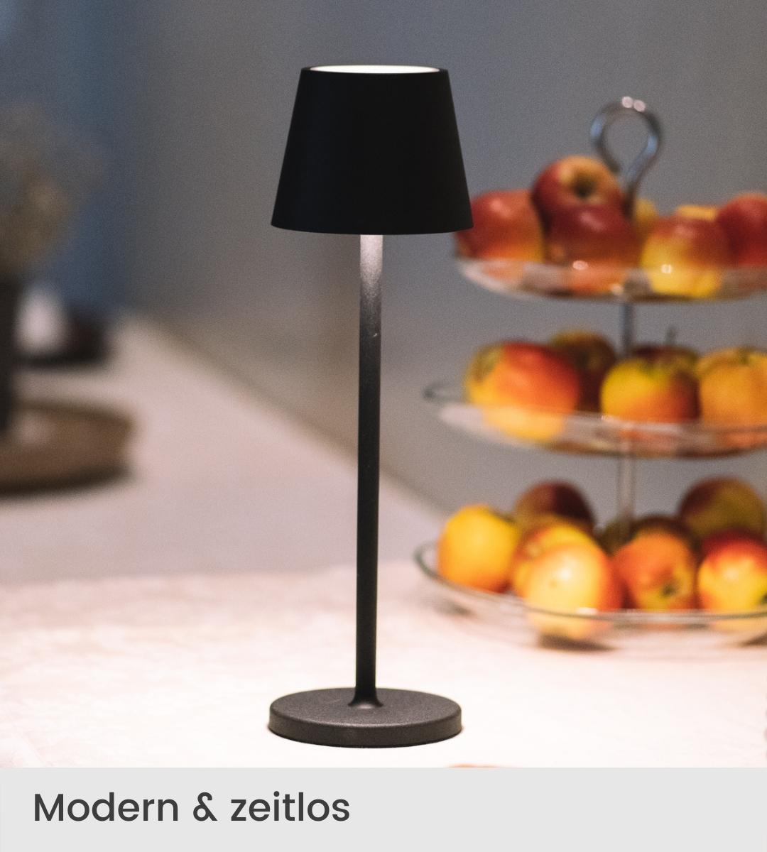 Trådløs LED lampe sæt, 48 lysdioder, berøringsdæmpning, 5200mAh, aluminium