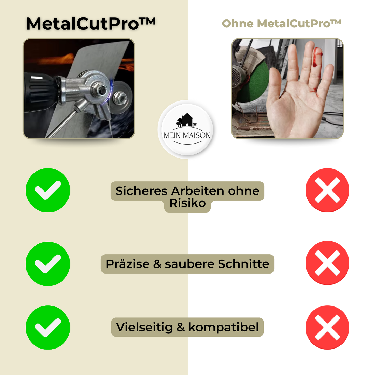 Effektiv metallbearbetning – Snabb och ren skärfunktion
