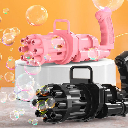 Elektrisk bubbelmaskin med bubblor