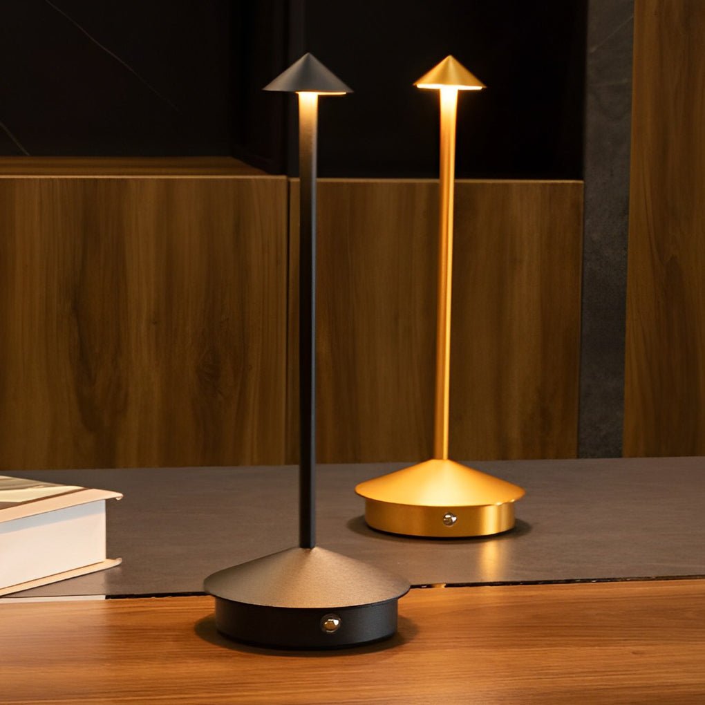 Trådløs Bordlampe med Dæmpbar LED & Lang Batterilevetid