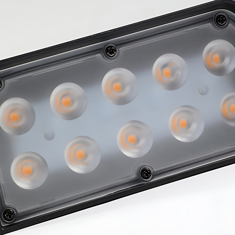 Justerbar solcellsvägglampa för utomhusbruk - Energioptimerad