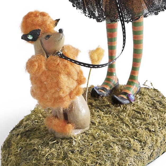Halloween Figur | Håndlavet Troldmands Dekoration | Harpiks