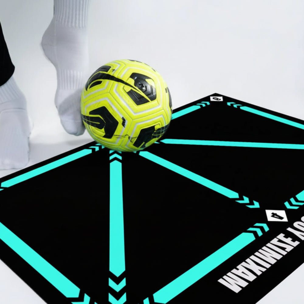 Fotbollsträningsmatta för dribbling och koordination
