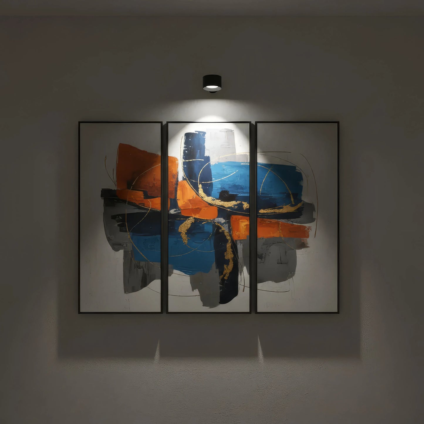 Modern vägglampa med USB-laddning och justerbara ljusinställningar