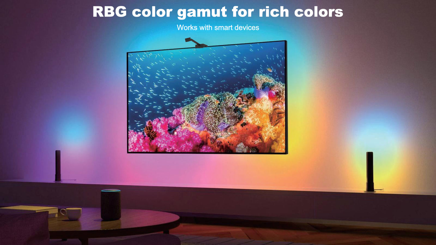 Smart LED TV-bakgrundsbelysning med färg­synkronisering i realtid för 50–65” TV