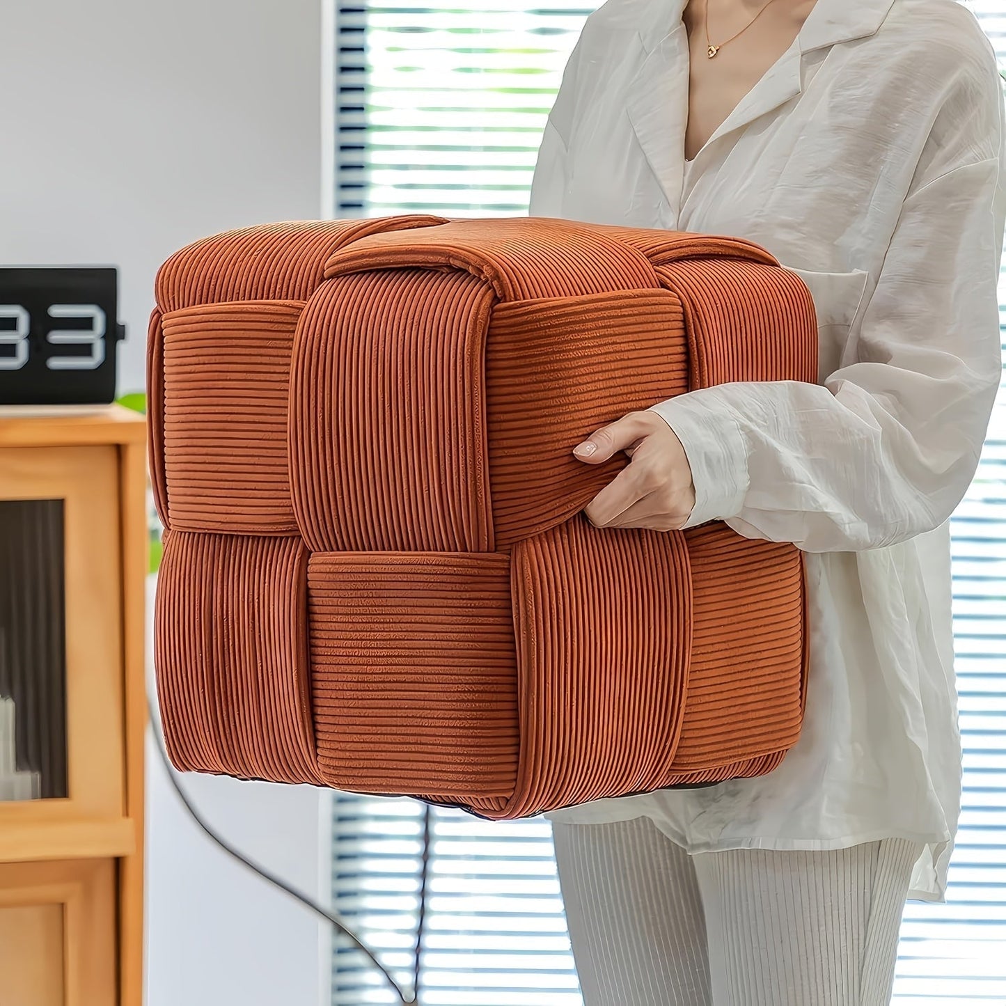 CordyCube Puf – Stilfuld Design og Komfort i Én