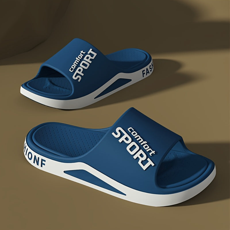 Letvægts unisex sportssandaler med komfortabelt slip-on design