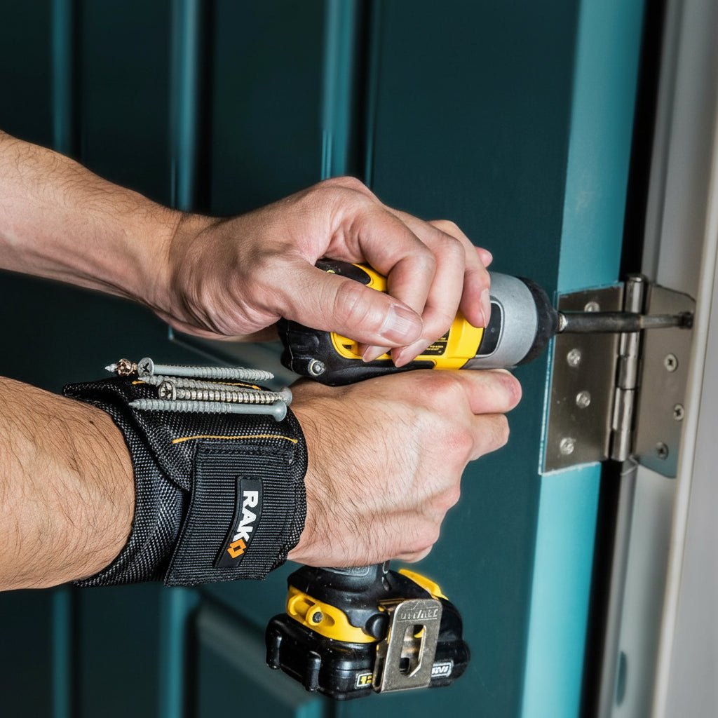 Magnetisk Armbånd til Værktøj - Komfortabelt og Justerbart