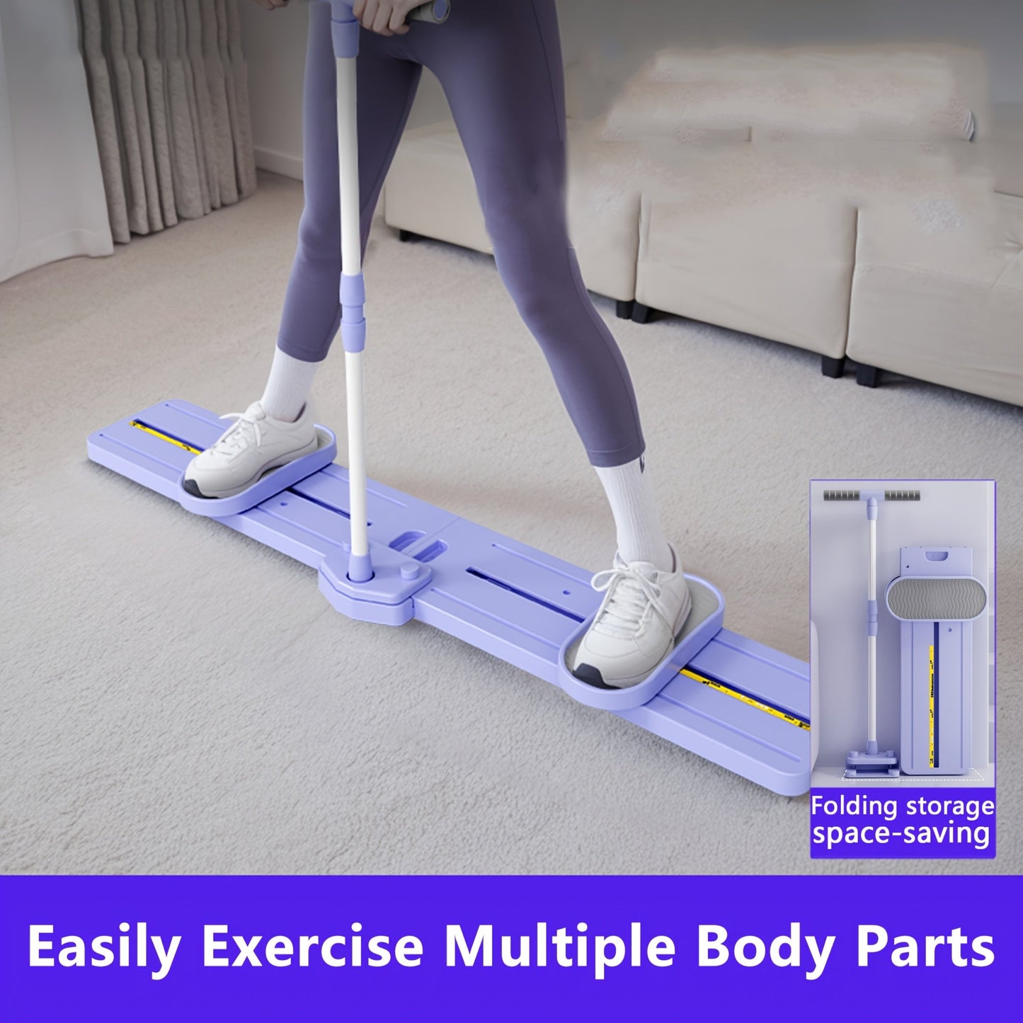 Multifunktionel Pilates Platform 2-i-1 – Effektiv til Yoga og Fitness